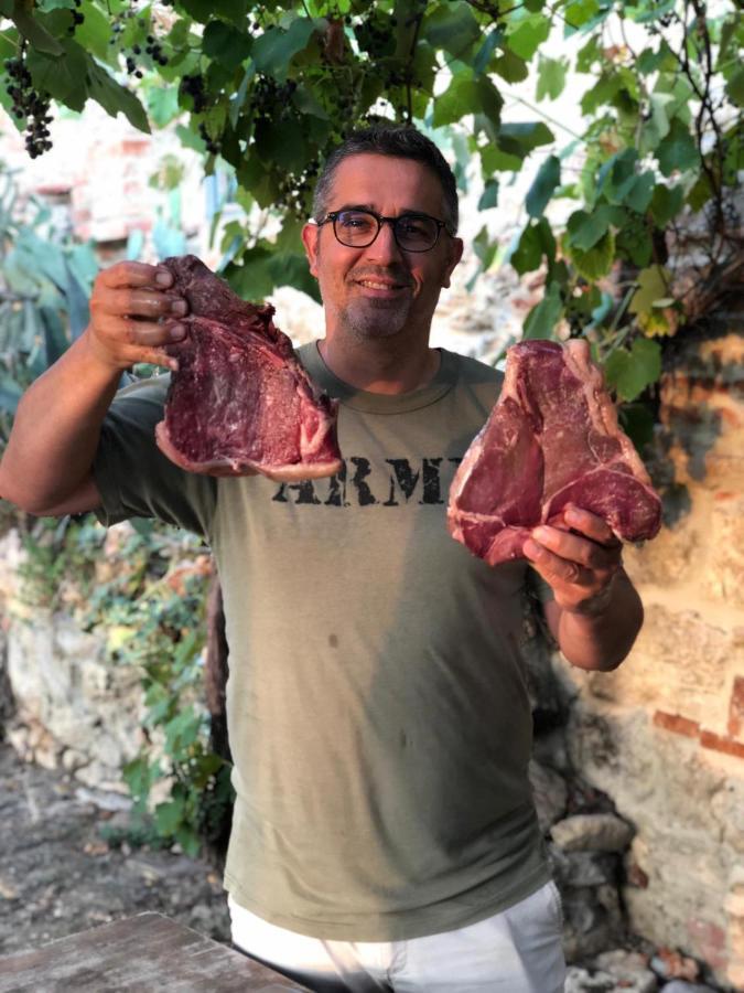 Agriturismo Torrenieri Da Alessandro Pienza Kültér fotó